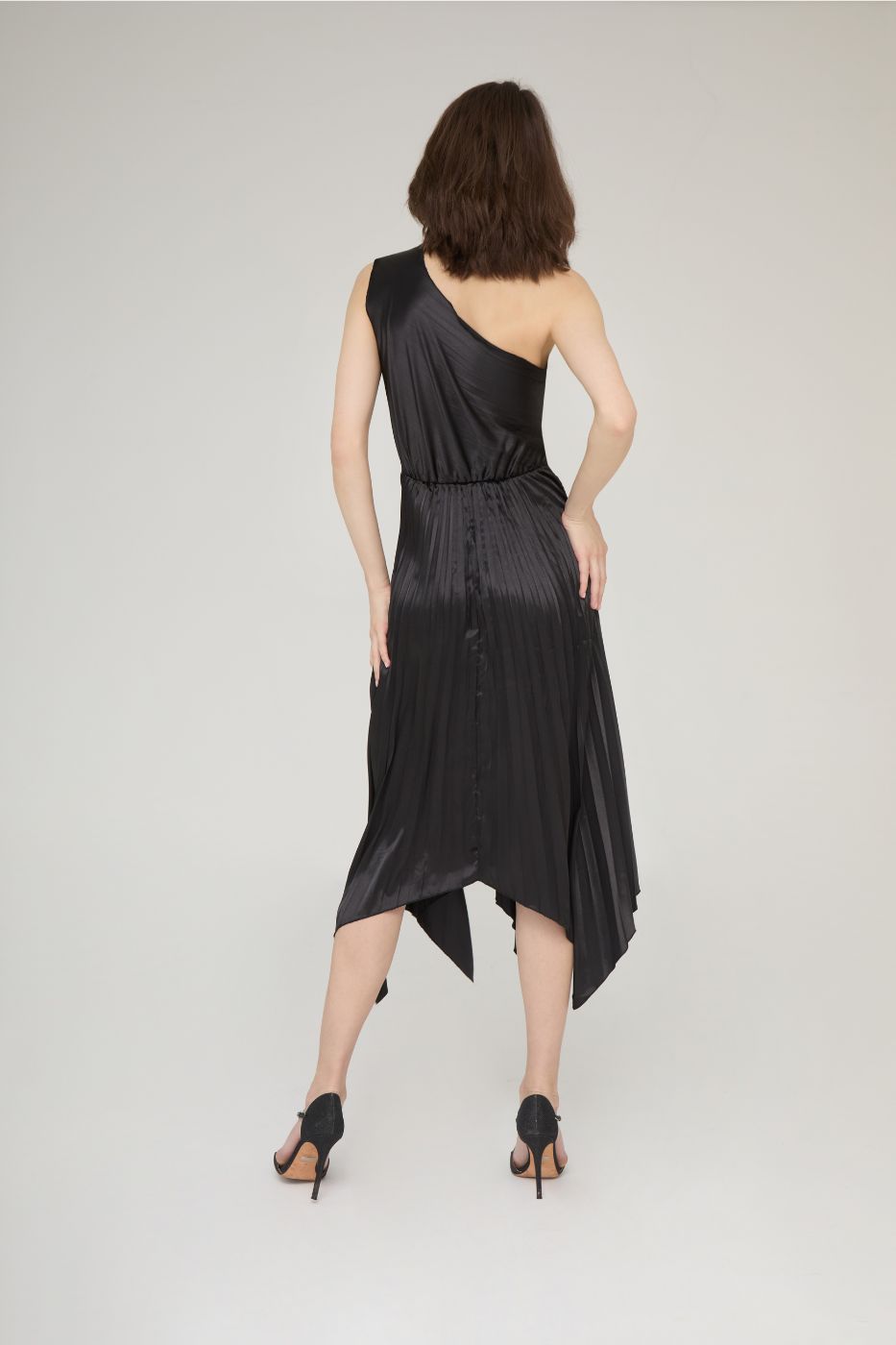 NOIR SHEATH MIDI DRESS