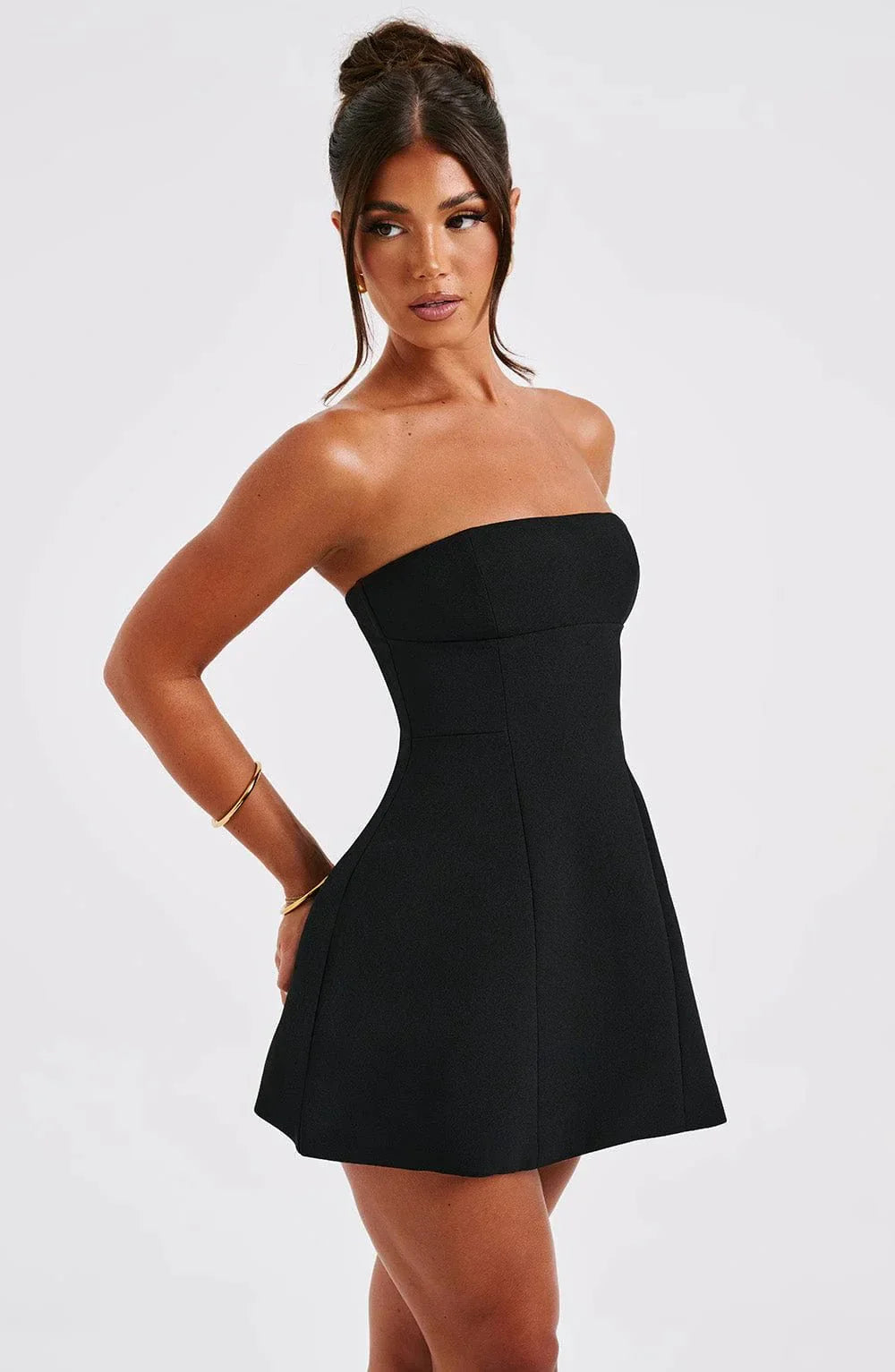 ASHIA STRAPLESS MINI DRESS