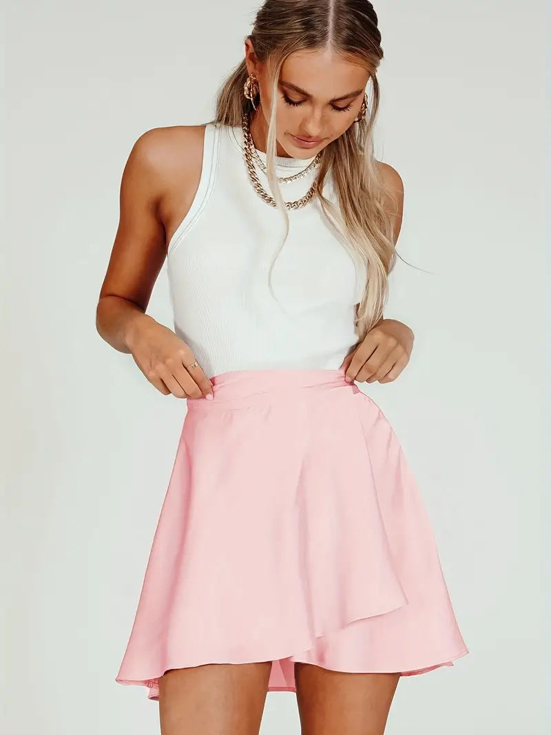 FLAIR FUSION HIGH WAIST MINI SKIRT