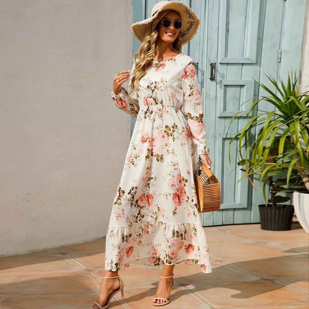 SPRING SUMMER BOHEMIAN WOMEN MAXI DRESS