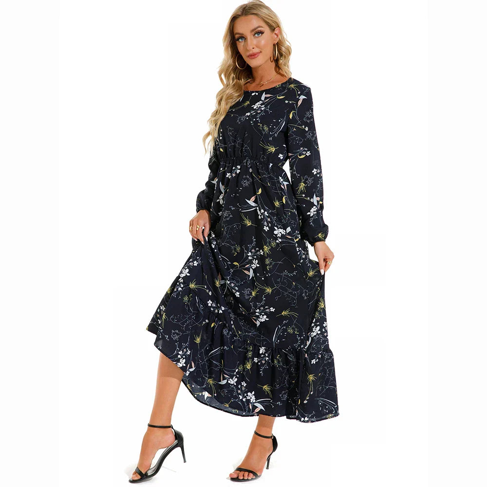 SPRING SUMMER BOHEMIAN WOMEN MAXI DRESS