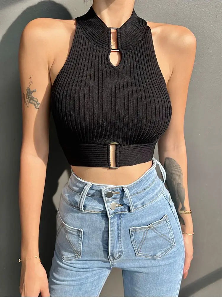 PULSE POINT OFF SHOULDER CROP TOP