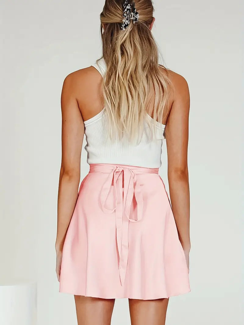 FLAIR FUSION HIGH WAIST MINI SKIRT